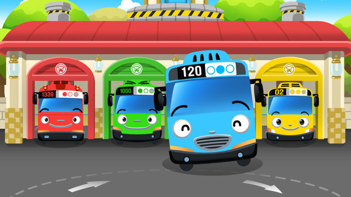 Tayo Bus Drive Game - Job Play
