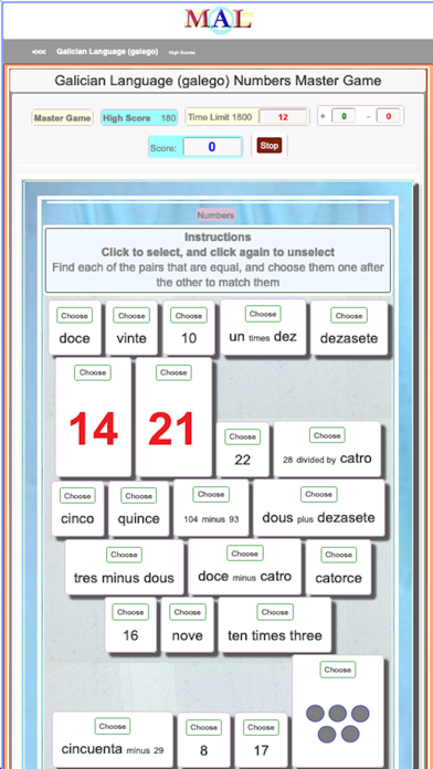 Galician M(A)L Screenshot