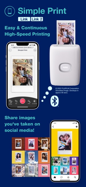 instax mini Link the App Store