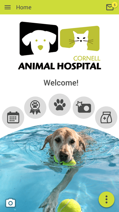 Cornell Animal Hospital Screenshot