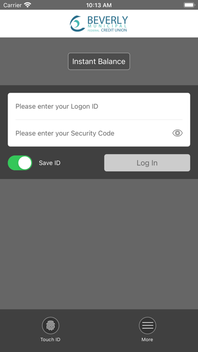 Beverly CU Mobile Banking Screenshot