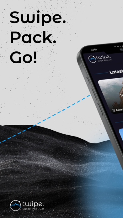 Twipe · Swipe, Pack, Go! Screenshot