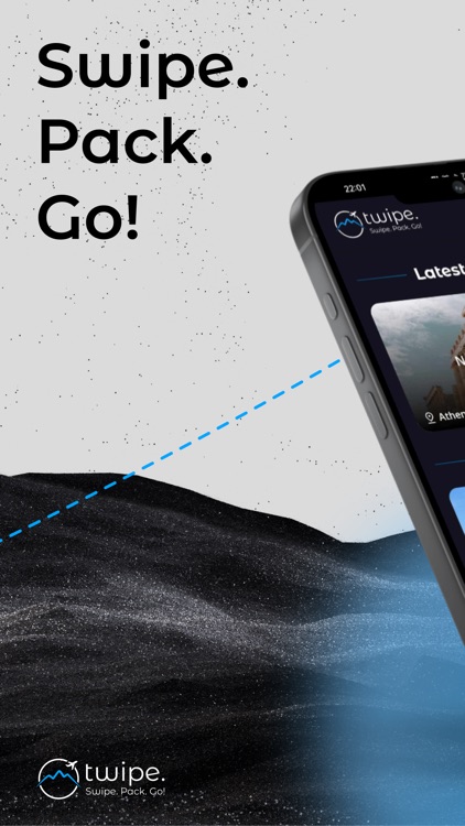 Twipe · Swipe, Pack, Go!