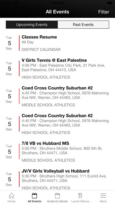 Struthers City Schools Screenshot