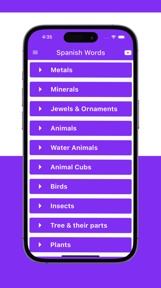 #2. Spanish Words App (iOS) 由: Valaji Global
