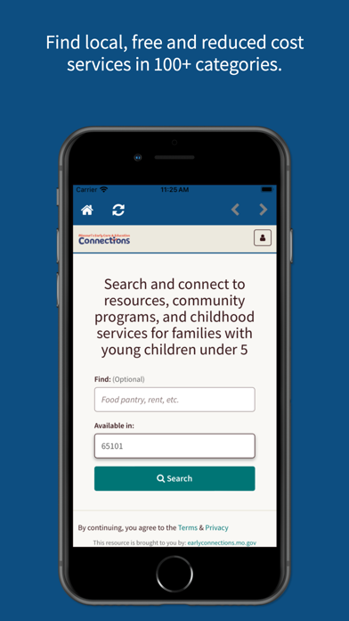 Missouri Family Resources Screenshot