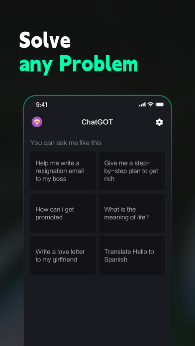 AI Chat with Chatbot ：ChatGOAT Screenshot