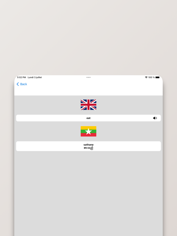Screenshot #5 pour Burmese-English Dictionary