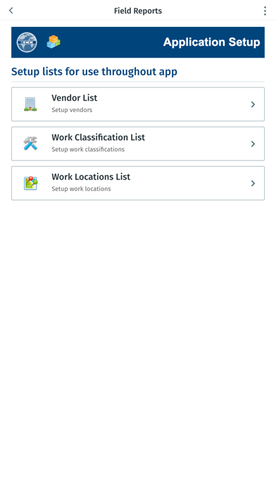 ECC Field Reports Screenshot