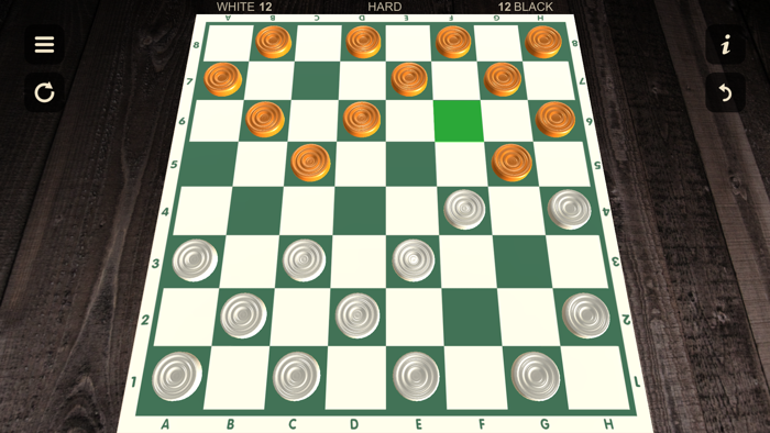 Checkers - Two player