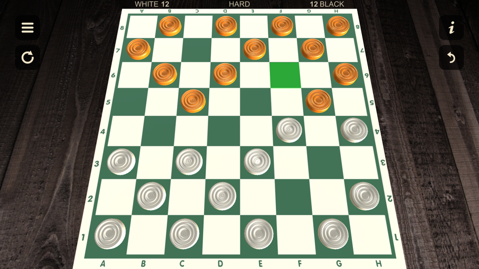 #8. Checkers - Two player (macOS) 由: Sergei Shendrikov