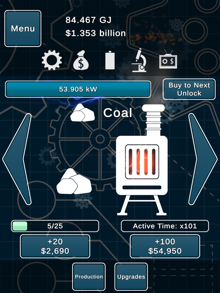 Idle Power - Electric Growth