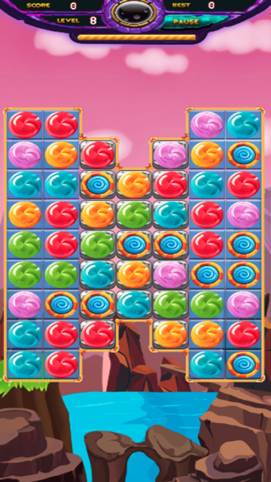 Sweet Crush Match 3 Games Screenshot