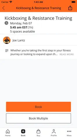 Game screenshot Joe Lantz's Fitness Kickboxing hack