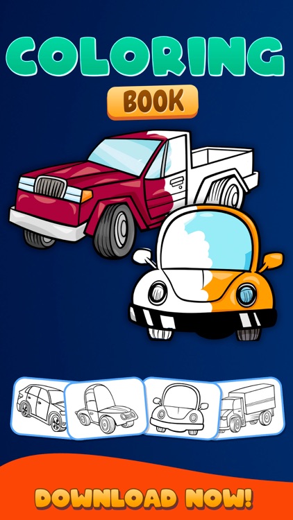 Cars Coloring Pages Pack screenshot-0