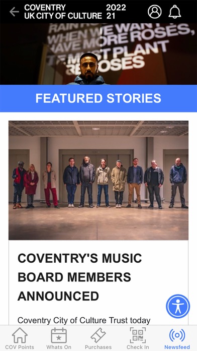 Coventry UK City Culture 2021 Screenshot