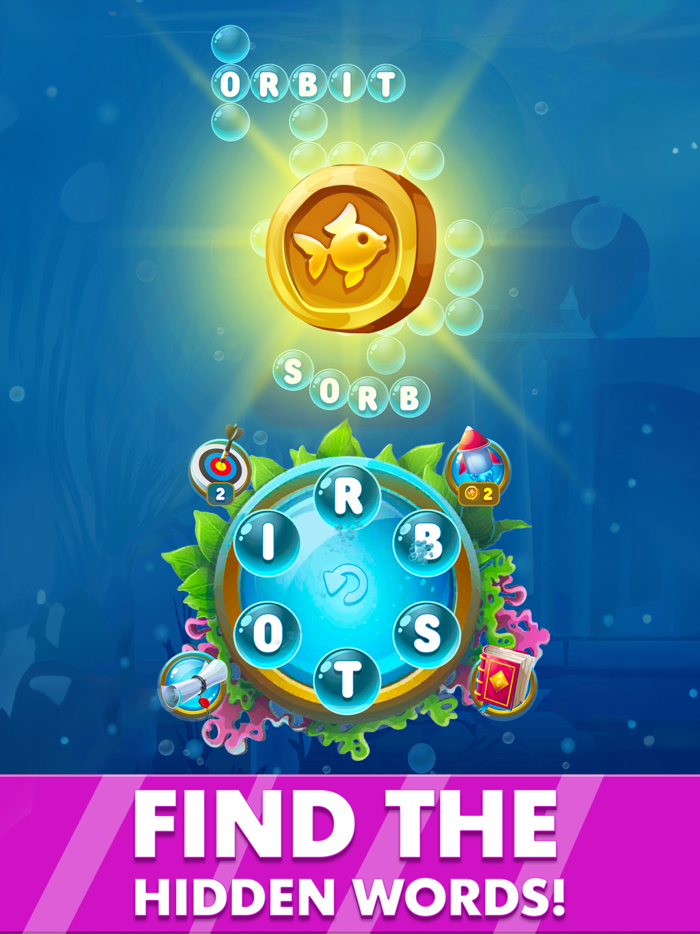 Gold for Words・Crossword game