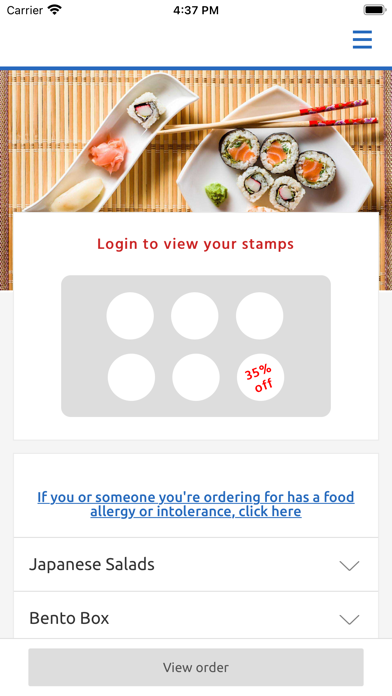 Fuji Japanese Restaurant Screenshot
