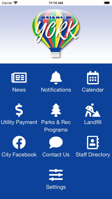 City of York, NE Screenshot