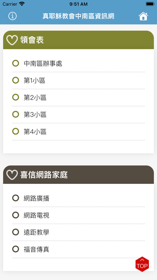 #2. 真耶穌教會中南區資訊網 (iOS) 由: True Jesus Church Taiwan