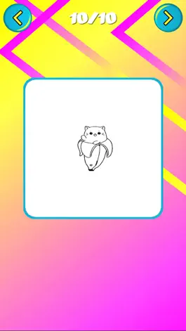 Game screenshot Coloring Banana Cat Artful apk