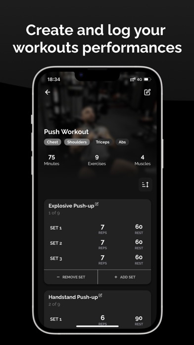 Kleos ? Workout Logger Screenshot