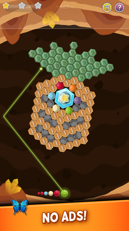 #2. Bubble Cloud: Spinning Match-3 (iOS) Bởi: Valas Media