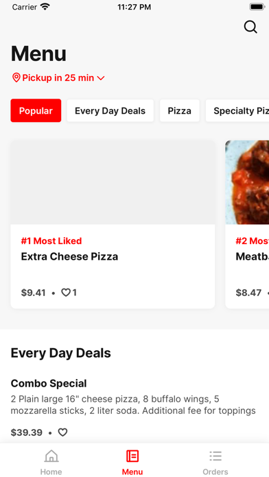 The Original Pizzarama Screenshot