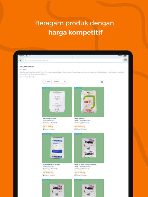 Tokoplas - #1 Resin Shop iPad screenshot 3 - Productivity app