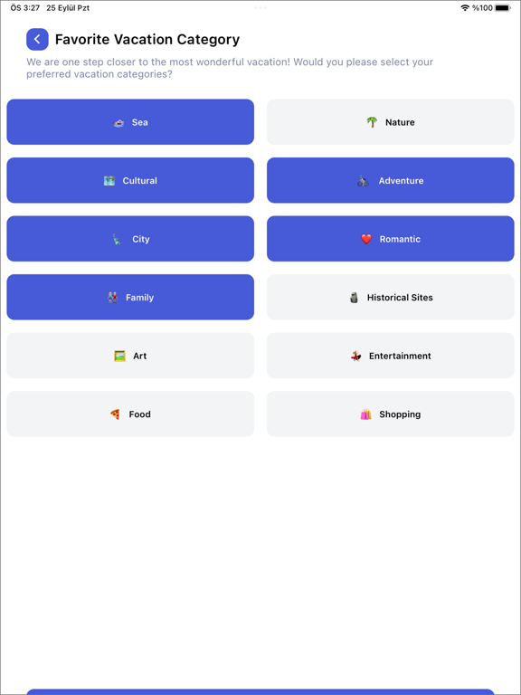 TripWizard: AI Trip Planner iPad screenshot 3 - Travel app