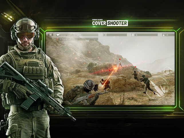 Snímek obrazovky Cover Shooter: Free Fire games