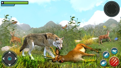 Wolf Simulator Animal Games 3D Screenshot