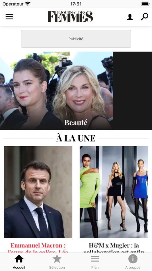 #1. Journal des Femmes (iOS) Podle: CCM Benchmark Group