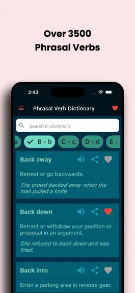 Game screenshot Phrasal Verb Dictionary hack