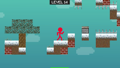 Stickman Cube Craft Parkour Screenshot