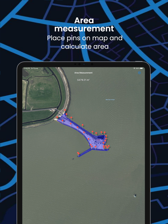 Screenshot #4 pour GPS Land & Field Area Measure
