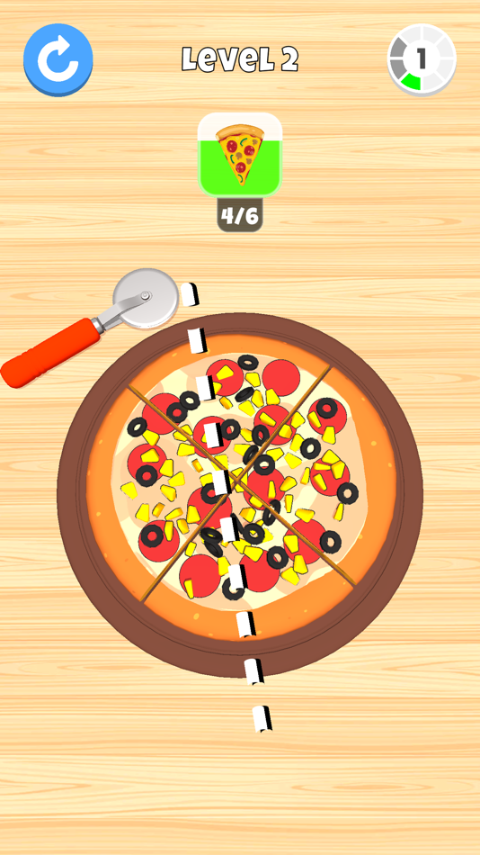 #4. Cut Slices (iOS) 由: BOOM GAMES YAZILIM VE TICARET ANONIM SIRKETI