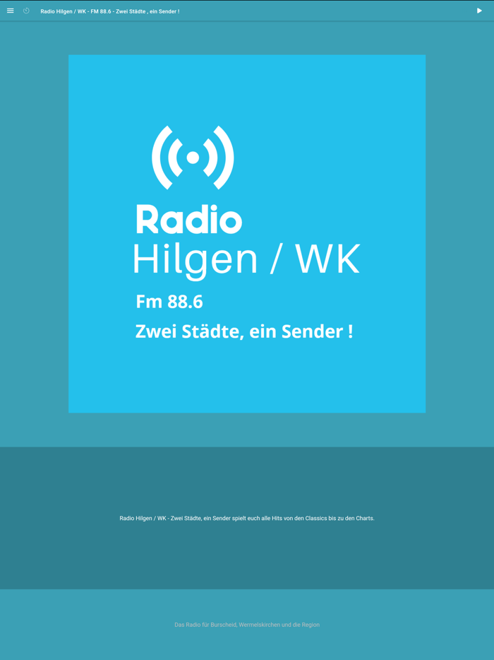 Radio Hilgen - WK - FM 88.6