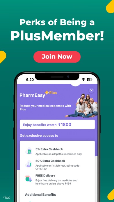 PharmEasy - Healthcare App Screenshot