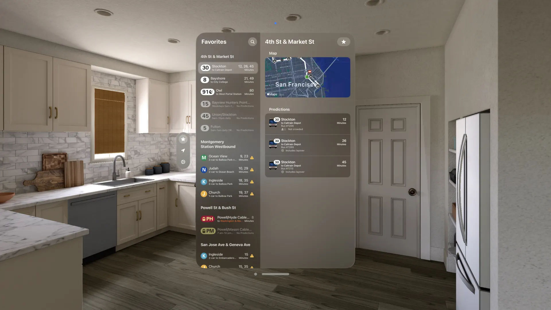 SF TimeTable screenshot 2