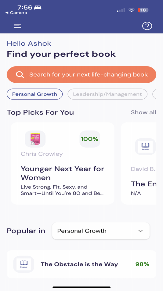 #5. ReadAI (iOS) 由: Ashok Muthusila Saravanan