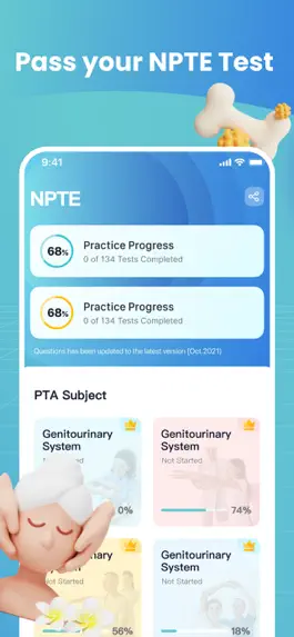 Game screenshot NPTE PT & PTA Exam mod apk