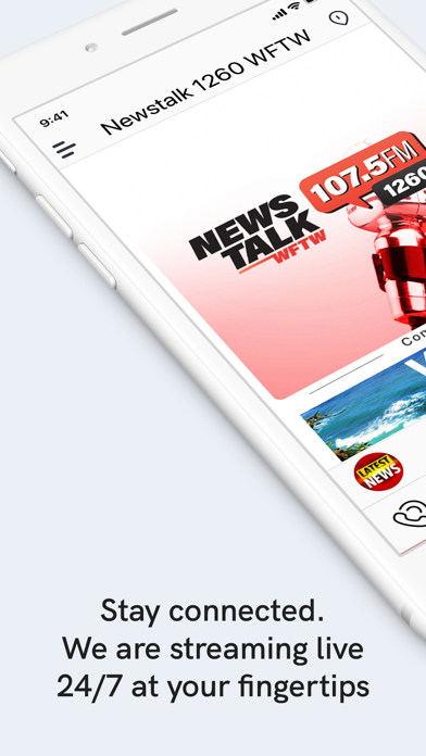 Newstalk 1260 WFTW Screenshot