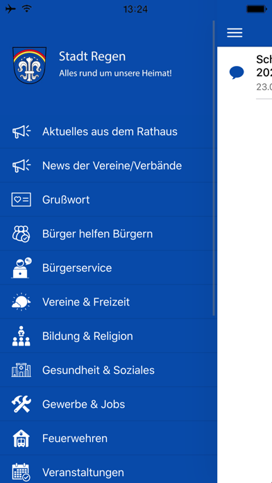 Stadt Regen Screenshot