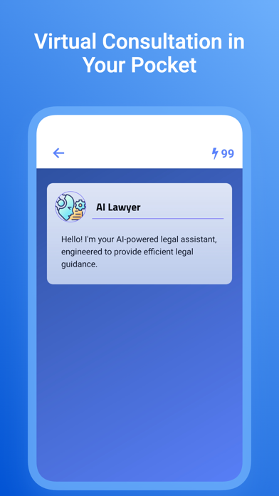 v-Lawyer: AI Legal Assistant Screenshot