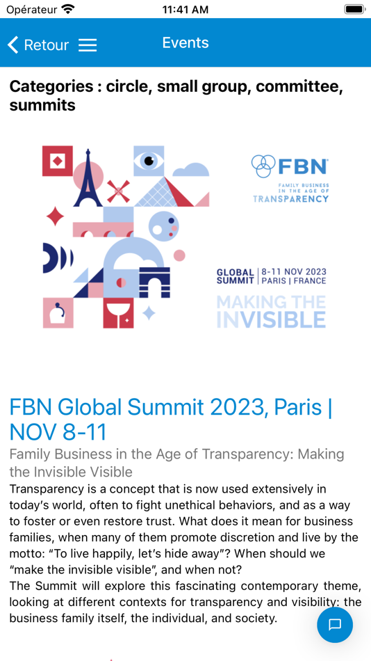 #4. FBN Connect (iOS) 由: Family Business Network International