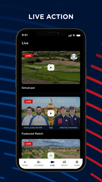 Ryder Cup Screenshot