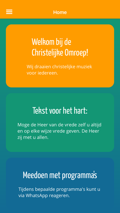 Christelijke Omroep Screenshot