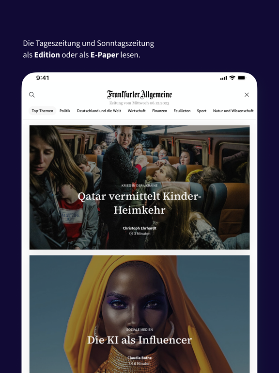 F.A.Z. Kiosk - App zur Zeitungのおすすめ画像3