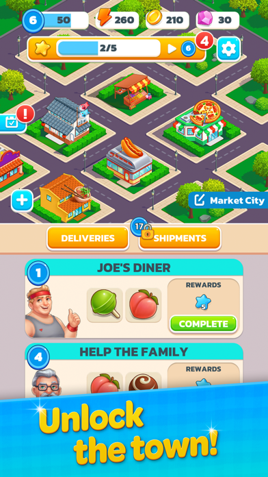 Merge Market: Food Townのおすすめ画像3